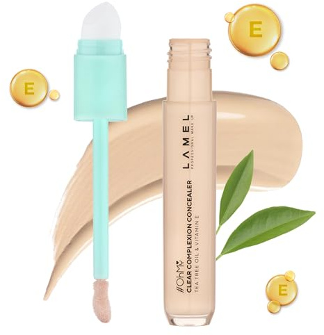 Lamel OH my Clear Face Concealer - For Masking Skin Redness, Pores or Any Other Imperfection - Cruelty-free - Soft Beige N.401