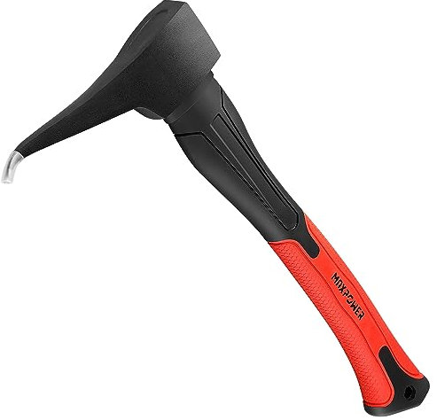 MAXPOWER Sappie 40 cm, Hand Sappie Strong pour Tirer, ramasser et déplacer du Bois, tête en Acier au Carbone avec Pointe Fine, Manche TPR, 0,95 kg
