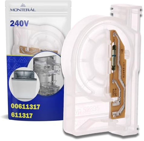Diskmaskin vattenmätare har originalkod 00611317 611317 diskmaskin vattenflödesmätare för Bosch för Siemens - Tillverkad i Italien - 10 års garanti - MONTERAL