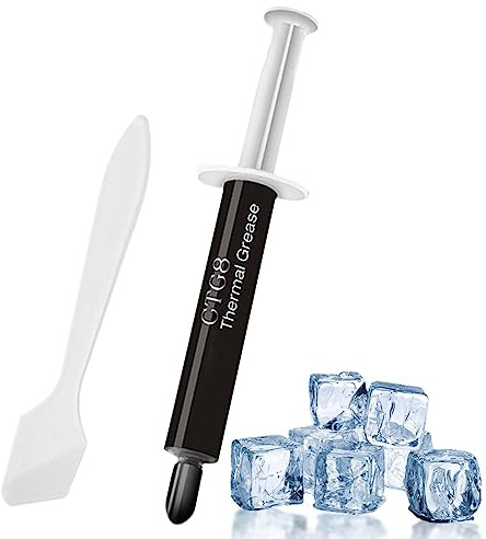 Pâte thermique CPU | dissipateur thermique CTG8 à haute conductivité thermique 1G/2G/4G | Pâtes thermiques pour dissipateur thermique et cartes graphiques, longue durée vie pour