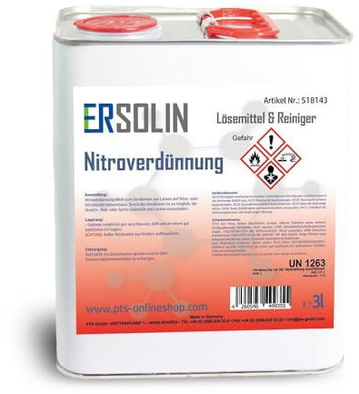 Diluant nitro Diluant pour peinture 3 l