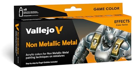 Vallejo AV Game Color Set - Non Metallic Metal (x8)
