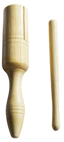 AMSLSIU Jouet à Percussion en Bois – Non Toxique et inodore pour la sécurité de bébé, Instrument à Percussion, Jouet Musical, ingrédients sûrs