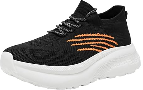 Dammodesneakers - dammode sneakers chic komfort skor mjuk sula skor ökad dämpning sneakers ortopedisk sko snörning sko löparskor utomhussko
