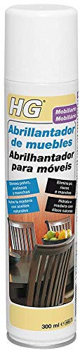 HG Abrillantador de muebles 300 ml - Para limpiar y mantener muebles de madera - Limpia y nutre - rápida y eficazmente