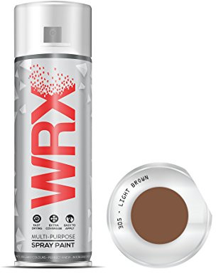 WRX 4 x Spray Paint 400 ml - Light Brown 305 RAL 8003