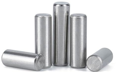STNYANXD Dowel pins， Stainless Steel Round Bar Steel Rod M3 M4 Cylindrical Pin Locating Dowel, Length 4MM -60MM 304 Fixed Shaft,10pcs(M4*6mm)