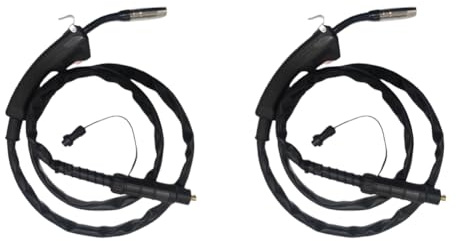 Halbautomatischer F180 180A FLUX MIG-Schweißbrenner 2M MIG-Schweißbrenner Lichtbogenflamme Schweißgerät Flux-Kern-Draht