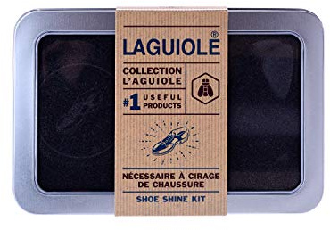 LAGUIOLE - 4268897 Exklusives Schuhputzset für Reisen (7 Stück)