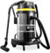 Klarstein IVC-5 - Aspiratore Industriale, Ideale per Secco/Umido, Efficienza 2W, Filtro HEPA, Serbatoio 5L, Sistema Soffietto, Base in Plastica, Nero-Giallo