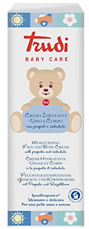 Trudi Baby Care Fuktgivande ansikts- och kroppskräm - 100 ml