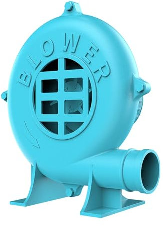 GBPLDMAQ Ventilador Soplador de Alta Velocidad Gran Volumen de Aire, Soplador de Aire Bajo Nivel de Ruido, Soplador Barbacoa Centrífugo de Bajo Consumo de Energía(205x140x220mm/8x6x9in)