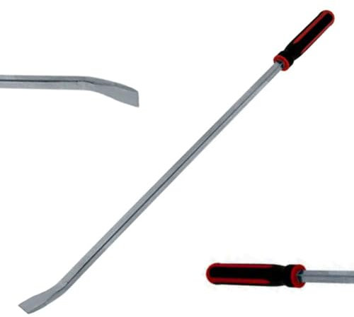 36 Bent Nose Pry Crow Lever Bar | Heavy-Duty Wrecking Puller Tool (900mm) | Heat Treated & Chrome Plated