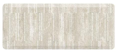 House of Noa Nama Standing Mat – Anti-Fatigue Cushioned Kitchen Mats for Floor | Ergonomic Bounce-Back Foam Kitchen Mats | Anti-Fatigue Mats for Kitchen & Standing | Aspen Reed | 22x54