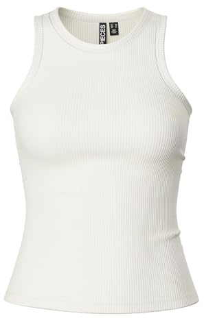 Pieces Pcruka Noos BC - Camiseta Tipo bóxer para Mujer, Cloud Dancer, XL