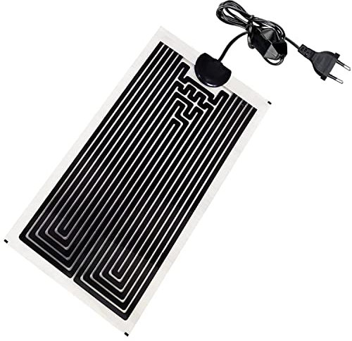 14W Heizkissen für Glasbehälter, Aquarienheizkissen, verstellbares Heizkissen für Reptilien mit Temperaturregelung für Reptilien, Schlangen, Spinnen, Raupen, Eidechsen, Geckos (14W)