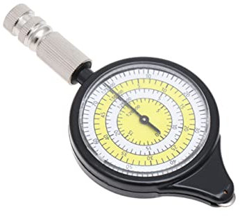 Angoily Kartenmesser Kleiner Entfernungsmesser Metall Messrad Für Outdoor Camping Jagd Leicht Und Tragbar Präzise Distanzmessung Aluminiumgehäuse Einfach Zu Bedienen