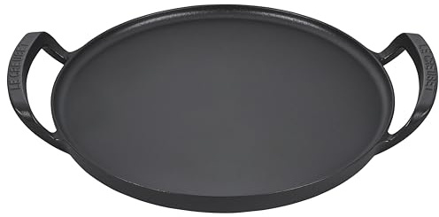 Le Creuset Alpine Outdoor Collection Pizzablech aus emailliertem Gusseisen, 38,1 cm