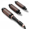 FARERY Thermal Brush Set, 3 in 1 Ceramic Curling Wand, Thermal Round Brush for Voluminous Style, Fast Heating, 3 Interchangeable Hair Brush Curling Iron for All Hair, Dual Voltage