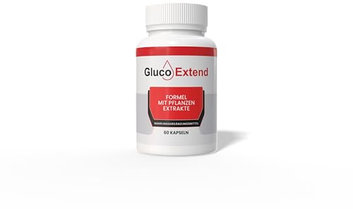 Gluco Extend : Complément alimentaire – Framboise & Thé vert – 60 gélules – 450 mg – Formule végétale