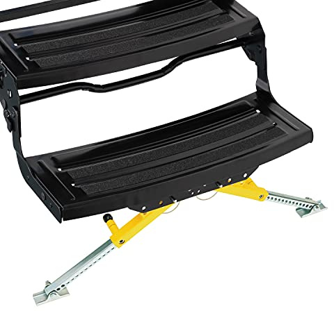Lippert Solid Stance RV Step Stabilizer Kit for 5th Wheels, Travel Trailers and Motorhomes