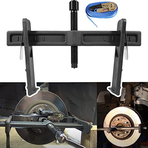 johntruck 6980 Brake Drum and Rotor Puller Kit/Brake Drum Hub Puller/Brake Rotor Removal Tool for Removing Brake Drums, Rotors, Drive Wheels, Gears, Flywheels and Pulleys