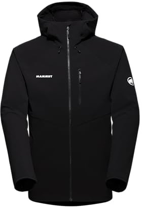 Mammut Giacca con cappuccio Ultimate Comfort SO da uomo nera XL