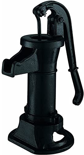 RISELY Bomba De Agua Manual para Jardín, Bomba Pozo Jarra Manual con Elevación Máxima: 25 Pies/7,62 Metros Y Pico Extendido 8,1 Pulgadas,Agua Rápida,para El Hogar, Patio,jardín,Granja,Estanque