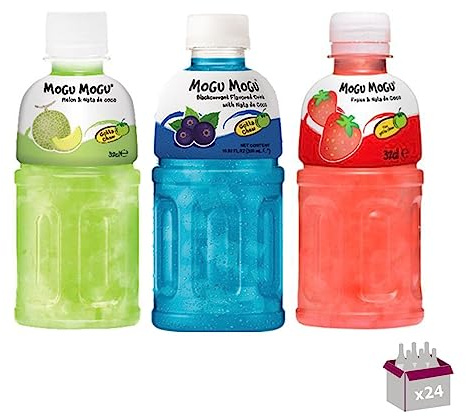 Mogu Mogu - Grosella - Fresa - Melón - 24 x 32 cl
