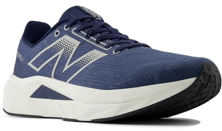New Balance Men's FuelCell Propel V5 Running Shoe, Nb Navy/Light Arctic Grey/White, 10 UK