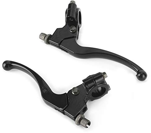Universal Motorcykel Koppling Bromshandtag Stållegeringshandtag för Dirt Bike ATV 22mm Styre
