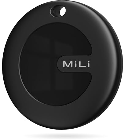 MiTag Duo - Bluetooth Tracker for iOS or Android, Smart Air Tracking Tag/Key Finder/Luggage Tracker/Item Locator, Compatible with iOS Find My or Google Find Hub App, IP67 Waterproof (1 Pack)