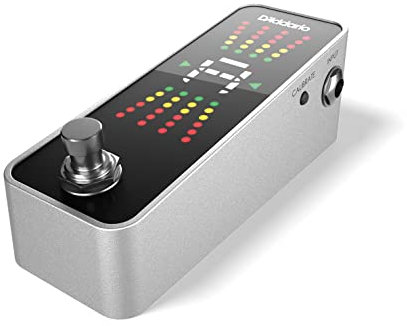 Planet Waves D'Addario PW-CT-20 Chromatic Pedal Tuner, Nickel