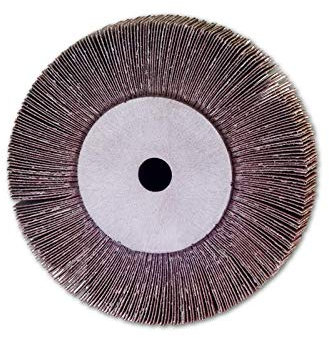 TronicXL Lamellenscheibe für Messerschleifer Schleifmaschine Schleifgerät lamellenschleifscheibe 130x25x15mm KORN 100