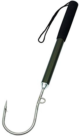 Gaff Kinetic Big Game Flying, Öse für zusätzliche Befestigung, sehr haltbar, perfekt für den Heilbuttfang, 50cm