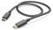 Hama Ladekabel USB C auf USB C, 1m (Schnellladung, Handy Ladekabel, Datenkabel, USB Kabel, Handykabel, Ladekabel USB Typ C, USB-C, vergoldete Stecker, maximal kompatibel) schwarz