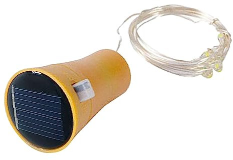 Sharplace Guirlande Lumineuse Solaire d'Extérieur - Étanche - Mini Guirlande Lumineuse Sans Bouteilles - 2 m -Solaire d'Extérieur - Pour terrasse, Jardin, Mariages, Noël, Pièce