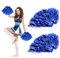 Cheerleader Pompons, 2 Stück Pompoms Cheerleading mit Handle, Sportteams Pompons, Tanzpuschel, Cheers Ball, für Sportveranstaltungen Tanz Party Ballspiele Karnevalspartys Verwendet (E)
