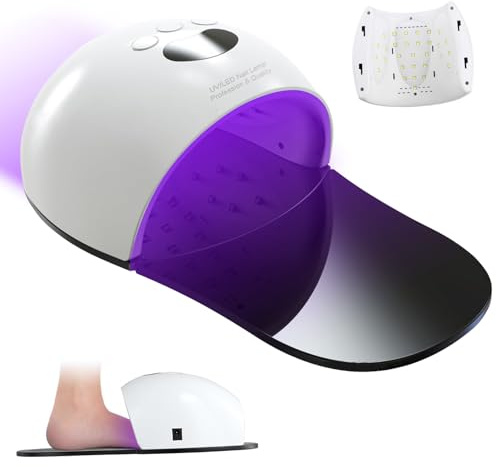 Dispositivo Trattamento Laser Micosi Unghie, Micosi Unghie dei Piedi Pulizia e Riparazione Unghie Trattamento, Luce Infrarossa 905 nm 470 nm Blu, Per Più Chiodi Mani E Piedi