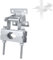 SUPAWAY 1 Stück Verstellbare Antennen Masthalterung, Anti-Rost-Antennenmastklemme, Mast-zu-Mast-Halterungs-Kit für 24–72 mm Durchmesser für TV, Outdoor-LORA-Antenne, Helium-Miner-Antenne, WiFi-Antenne