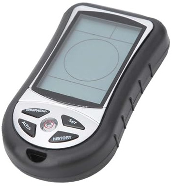 POENVFPO 8 in 1 Calibro di Altitudine, Navigazione del Termometro Altimetro Portatile per Altimetro Altimetro per Campeggio Alpinista