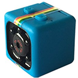 Actionkamera, SQ11 Minikamera 1080P HD Bärbar DV Infraröd Nattseende Utomhus Sportvideokamera for Hem- och Resinspelning,för cykling,motorcykel(Blue)