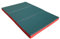 NiroSport Turnmatte Klappbar Grün/Rot, 150 x 100 cm Weichbodenmatte Sportmatte für Turnhallen hautfreundliche & abwaschbare Fitnessmatte