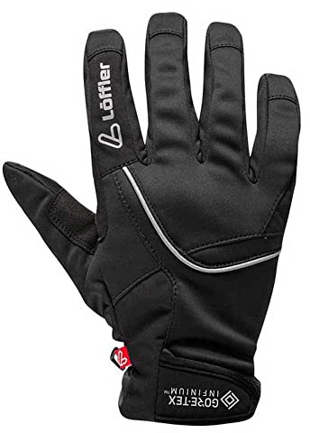 Löffler Unisex Tour Gloves Ws Warm Handschuhe, Black, 8|8.5