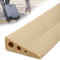 100x6.5x2.5CM Schwellenrampe, Türschwellenrampen, PVC Rollstuhlrampe, rutschfeste Oberfläche, Gummirampe Auffahrrampe Schwellenrampe für Rollstuhl, Kinderwagen, Rollator oder e Scooter (Braun, 2.5)