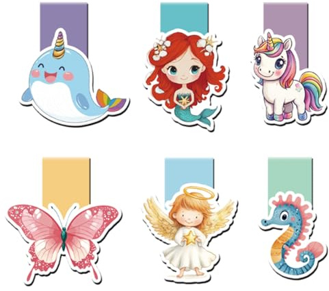 Magnetic Bookmark Children, Small Gifts for Girls 4-10 Years