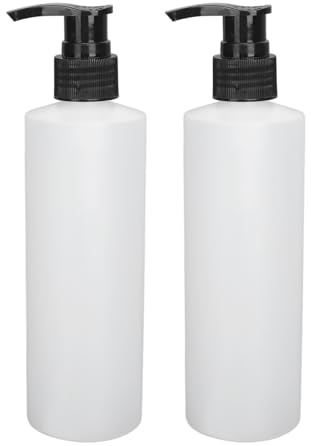 Ghzste massageolja värmepump-dispenserflaska, 250 ml massageoljedispenserflaska, återanvändbar, påfyllningsbar med pumpdesign, hållbar