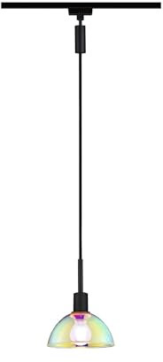 Paulmann 96976 Sarrasani URail Pendant E14 max. 20W dimmable 230V Black matt, dichroic Rail System – Choose Any lamp