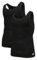 Adidas Herren ärmelose Unterhemden (2er Pack) rundhals Business Unterhemd (Gr. S - 3XL), Schwarz, XL