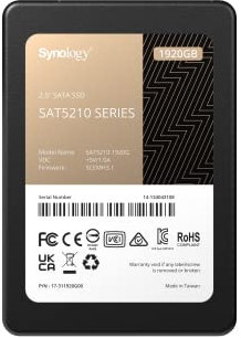 Synology SAT5210 - SSD - 1.92 TB - internal - 2.5 - SATA 6Gb/s